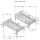  Coaster Furniture Dakota 461171 Wood Twin Over Twin Bunk Bed - Natural IMAGE 15