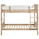  Coaster Furniture Dakota 461171 Wood Twin Over Twin Bunk Bed - Natural IMAGE 8