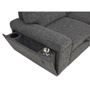  Coaster Furniture Demko 500355 Sleeper Sectional Sofa with Speaker and Storage Chaise - Granite IMAGE 15
