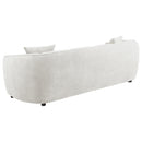  Coaster Furniture Aleisha 503064 Fabric Upholstered Sofa - Sand IMAGE 5