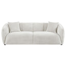  Coaster Furniture Aleisha 503064 Fabric Upholstered Sofa - Sand IMAGE 7
