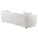  Coaster Furniture Aleisha 503064 Fabric Upholstered Sofa - Sand IMAGE 8