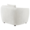  Coaster Furniture Aleisha 503066 Fabric Upholstered Accent Chair - Sand IMAGE 2