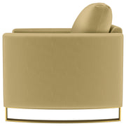  Coaster Furniture Corliss 508826 Upholstered Curved Track Arm Chair - Camel IMAGE 3