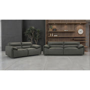  Coaster Furniture Buxton 509504 Top Grain Leather Upholstered Sofa - Graphite IMAGE 13