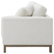  Coaster Furniture Geneva 551777 Boucle Upholstered Sectional Chaise Sofa - Sand IMAGE 11