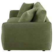  Coaster Furniture Elysia 551895-LOVE Chenille Upholstered Modular Lounge Loveseat - Green IMAGE 4