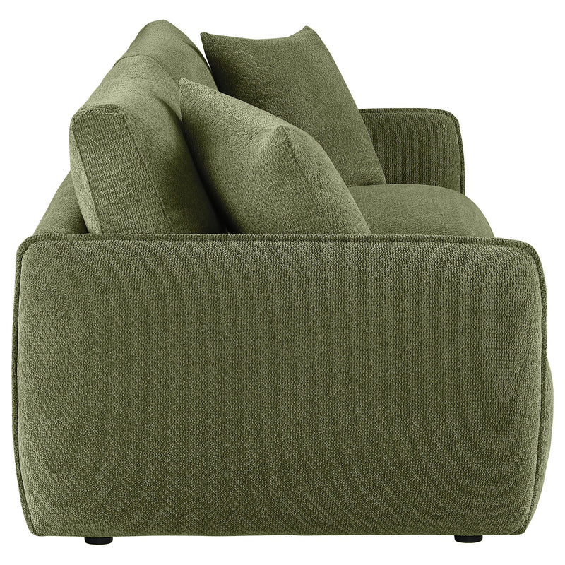  Coaster Furniture Elysia 551895-LOVE Chenille Upholstered Modular Lounge Loveseat - Green IMAGE 7