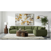  Coaster Furniture Elysia 551895-SET 6-piece Chenille Upholstered Modular Sectional Sofa - Green IMAGE 2