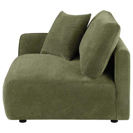  Coaster Furniture Elysia 551898LAF Chenille Upholstered Modular LAF Chair - Green IMAGE 1