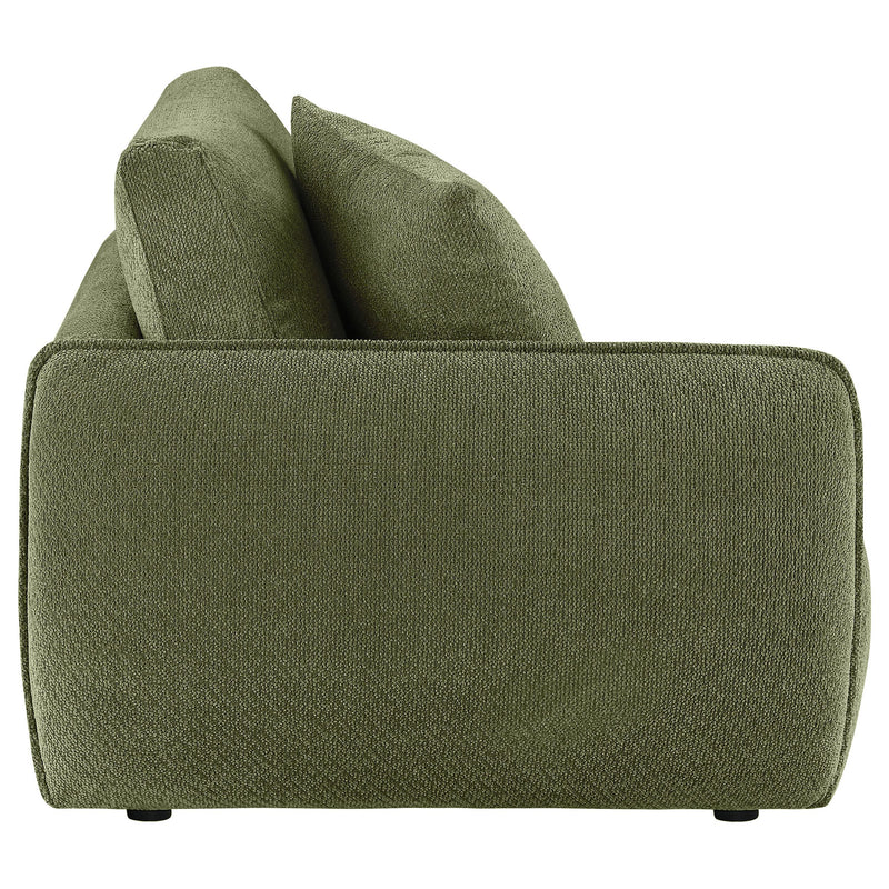  Coaster Furniture Elysia 551898LAF Chenille Upholstered Modular LAF Chair - Green IMAGE 2