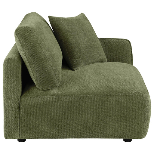  Coaster Furniture Elysia 551898RAF Chenille Upholstered Modular RAF Chair - Green IMAGE 1