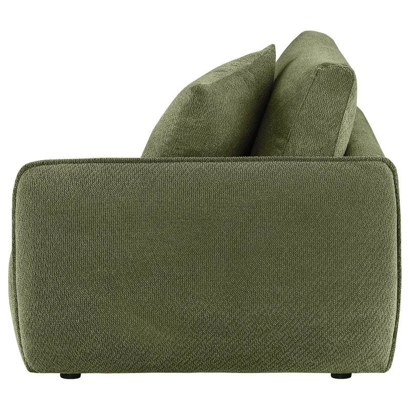  Coaster Furniture Elysia 551898RAF Chenille Upholstered Modular RAF Chair - Green IMAGE 2