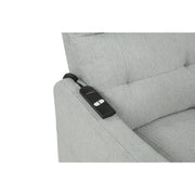  Coaster Furniture Dayes 600130P Upholstered Power Lift Recliner Chair - Light Grey IMAGE 8