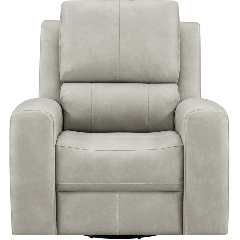  Coaster Furniture Brickston 603436PPP Triple Power Swivel Glider Recliner - Grey IMAGE 5