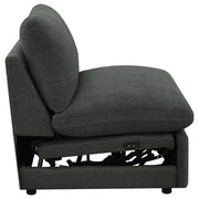  Coaster Furniture Collins 609530ARP Modular Power Armless Recliner - Dark Grey IMAGE 13