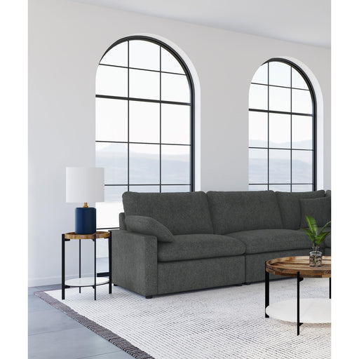  Coaster Furniture Collins 609530ARP Modular Power Armless Recliner - Dark Grey IMAGE 2