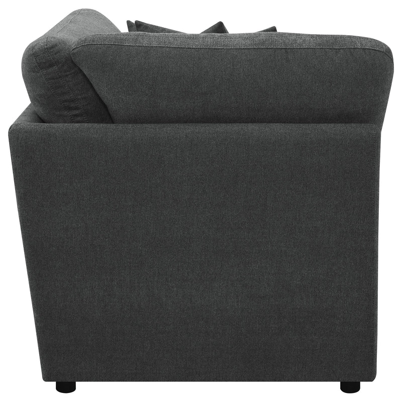  Coaster Furniture Collins 609530CRN Modular Corner Chair - Dark Grey IMAGE 8