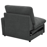  Coaster Furniture Collins 609530RRP Modular RAF Power Recliner - Dark Grey IMAGE 11