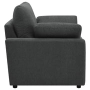  Coaster Furniture Collins 609533P Upholstered Power Recliner Chair - Dark Grey IMAGE 11