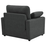  Coaster Furniture Collins 609533P Upholstered Power Recliner Chair - Dark Grey IMAGE 9