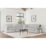  Coaster Furniture Collins 609560P-SET 6-piece Modular Power Reclining Sectional - Grey IMAGE 3