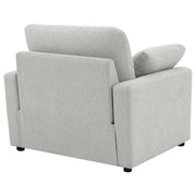  Coaster Furniture Collins 609563P Upholstered Power Recliner Chair - Grey IMAGE 15