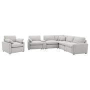  Coaster Furniture Collins 609563P Upholstered Power Recliner Chair - Grey IMAGE 8