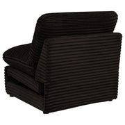  Coaster Furniture Collins 610350ARP Modular Power Armless Recliner - Chocolate Brown IMAGE 7