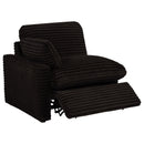  Coaster Furniture Collins 610350LRP Modular LAF Power Recliner - Chocolate Brown IMAGE 10