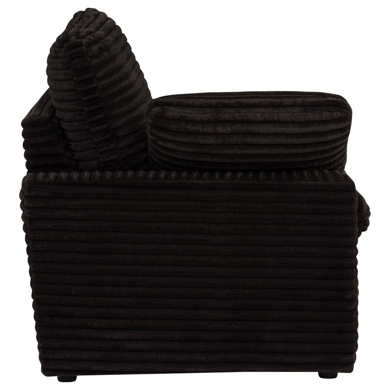  Coaster Furniture Collins 610350LRP Modular LAF Power Recliner - Chocolate Brown IMAGE 7