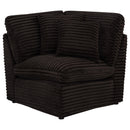  Coaster Furniture Collins 610350P 5-piece Modular Power Reclining Sectional - Chocolate Brown IMAGE 11