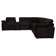  Coaster Furniture Collins 610350P-SET 6-piece Modular Power Reclining Sectional - Chocolate Brown IMAGE 11
