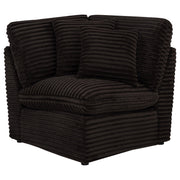  Coaster Furniture Collins 610350P-SETA 7-piece Modular Power Reclining Sectional - Chocolate Brown IMAGE 15