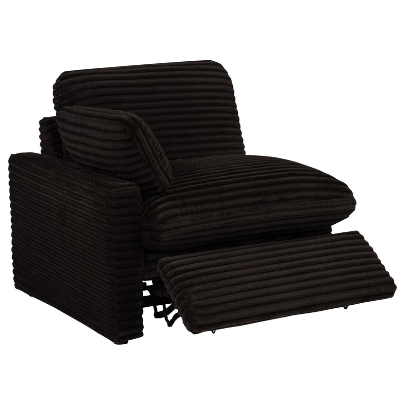  Coaster Furniture Collins 610350P-SETA 7-piece Modular Power Reclining Sectional - Chocolate Brown IMAGE 4