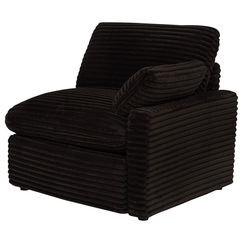 Coaster Furniture Collins 610352P Modular Power Loveseat - Chocolate Brown IMAGE 11