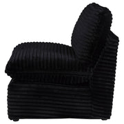  Coaster Furniture Collins 610360AC Modular Armless Chair - Black IMAGE 5