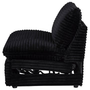  Coaster Furniture Collins 610360ARP Modular Power Armless Recliner - Black IMAGE 9