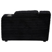  Coaster Furniture Collins 610360CON Upholstered Modular Storage Console - Black IMAGE 2