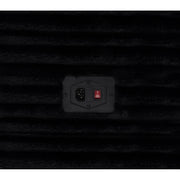  Coaster Furniture Collins 610360CON Upholstered Modular Storage Console - Black IMAGE 6