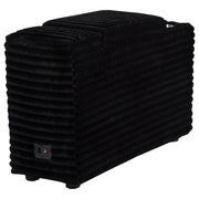  Coaster Furniture Collins 610360CON Upholstered Modular Storage Console - Black IMAGE 8