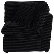  Coaster Furniture Collins 610360CRN Modular Corner Chair - Black IMAGE 5