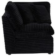  Coaster Furniture Collins 610360CRN Modular Corner Chair - Black IMAGE 6