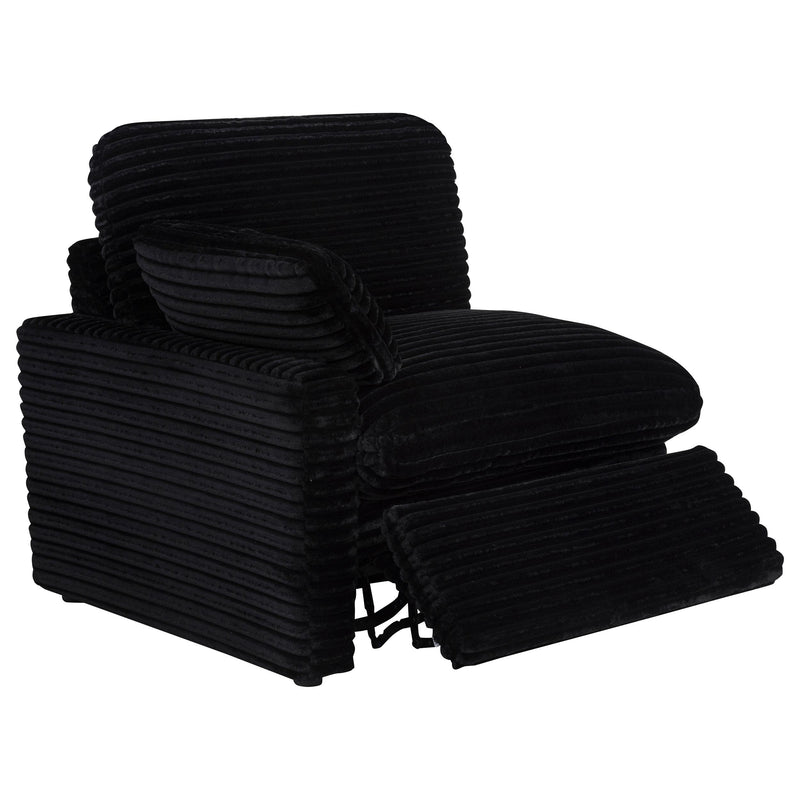  Coaster Furniture Collins 610360LRP Modular LAF Power Recliner - Black IMAGE 10