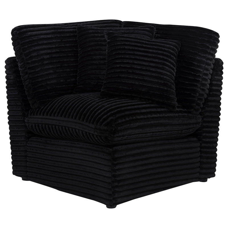  Coaster Furniture Collins 610360P 5-piece Modular Power Reclining Sectional - Black IMAGE 11