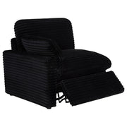  Coaster Furniture Collins 610360P-SETA 7-piece Modular Power Reclining Sectional - Black IMAGE 4