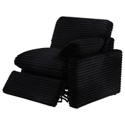  Coaster Furniture Collins 610361P Modular Power Sofa - Black IMAGE 4