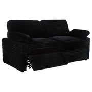  Coaster Furniture Collins 610362P Modular Power Loveseat - Black IMAGE 13