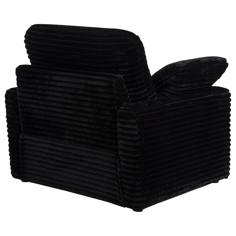  Coaster Furniture Collins 610363P Upholstered Power Recliner Chair - Black IMAGE 14