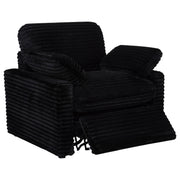  Coaster Furniture Collins 610363P Upholstered Power Recliner Chair - Black IMAGE 15